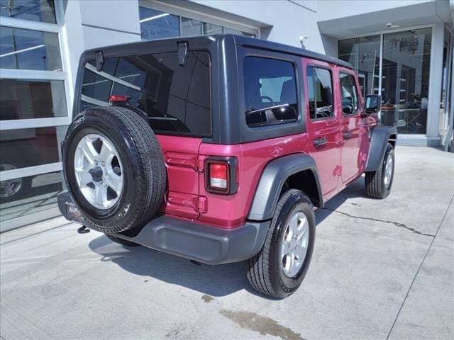 used 2021 Jeep Wrangler Unlimited car, priced at $34,900