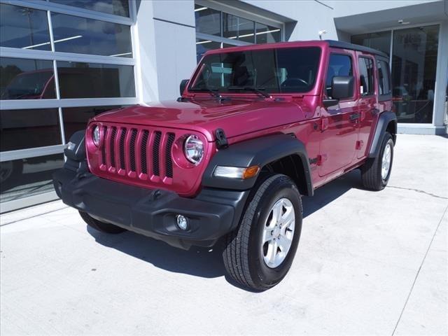 used 2021 Jeep Wrangler Unlimited car, priced at $34,900