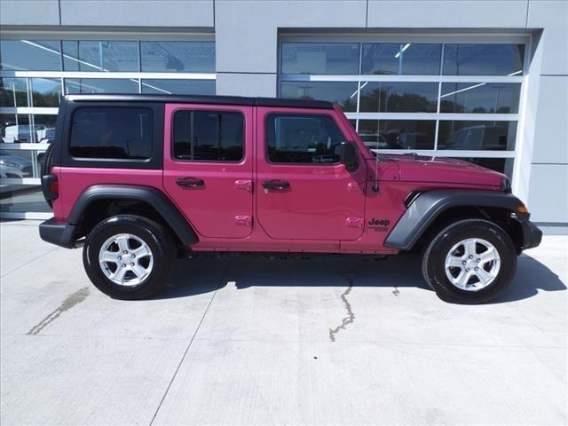 used 2021 Jeep Wrangler Unlimited car, priced at $34,900