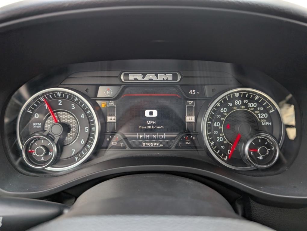 used 2022 Ram 1500 car, priced at $35,000