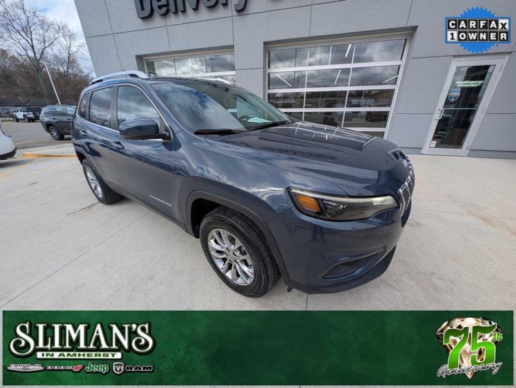 used 2021 Jeep Cherokee car, priced at $24,000