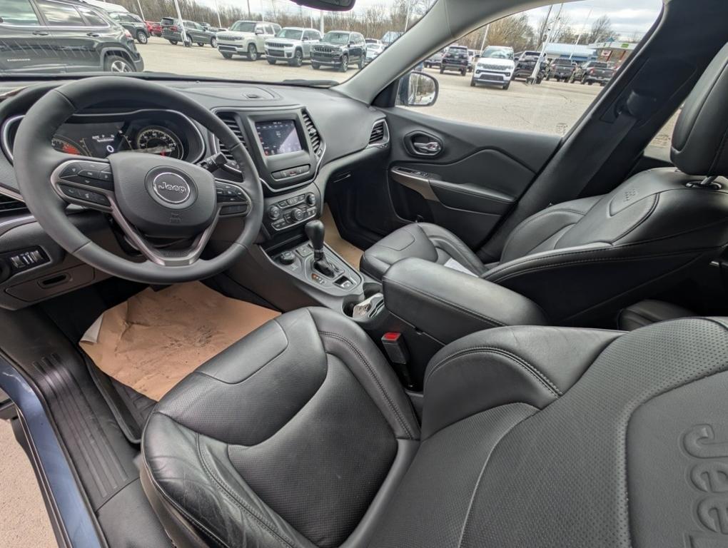 used 2021 Jeep Cherokee car, priced at $24,000