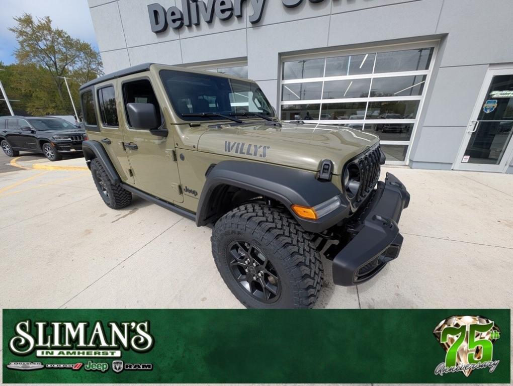 new 2025 Jeep Wrangler car, priced at $49,424