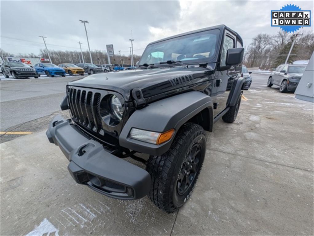 used 2021 Jeep Wrangler car, priced at $28,000