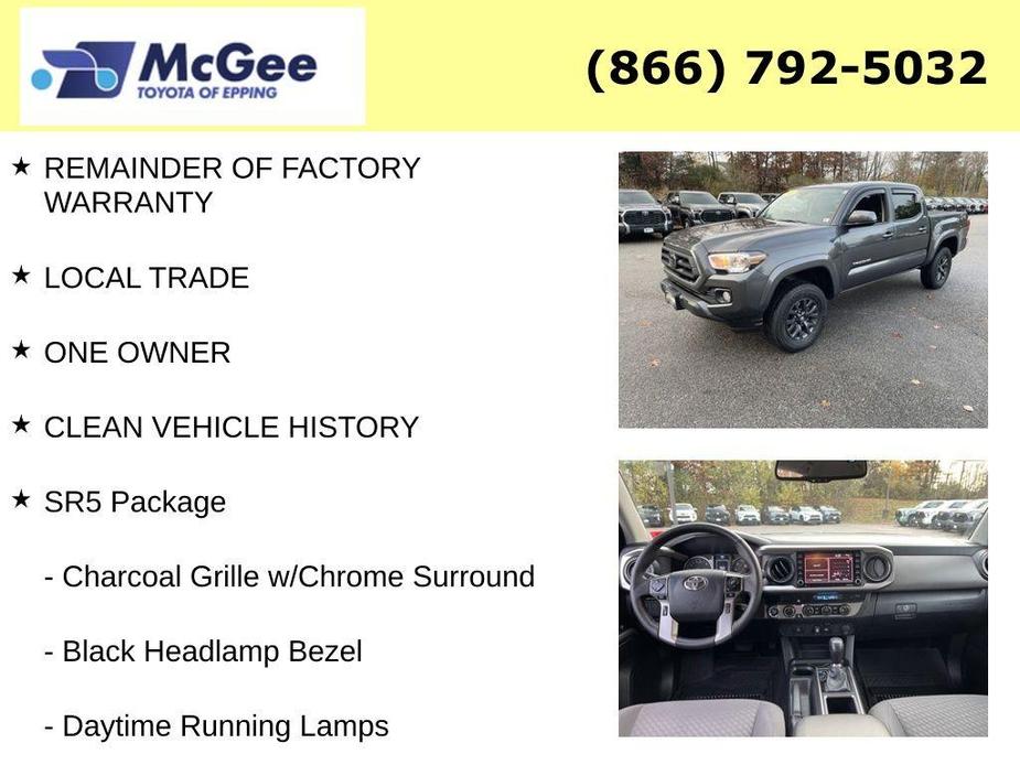 used 2023 Toyota Tacoma car, priced at $33,609