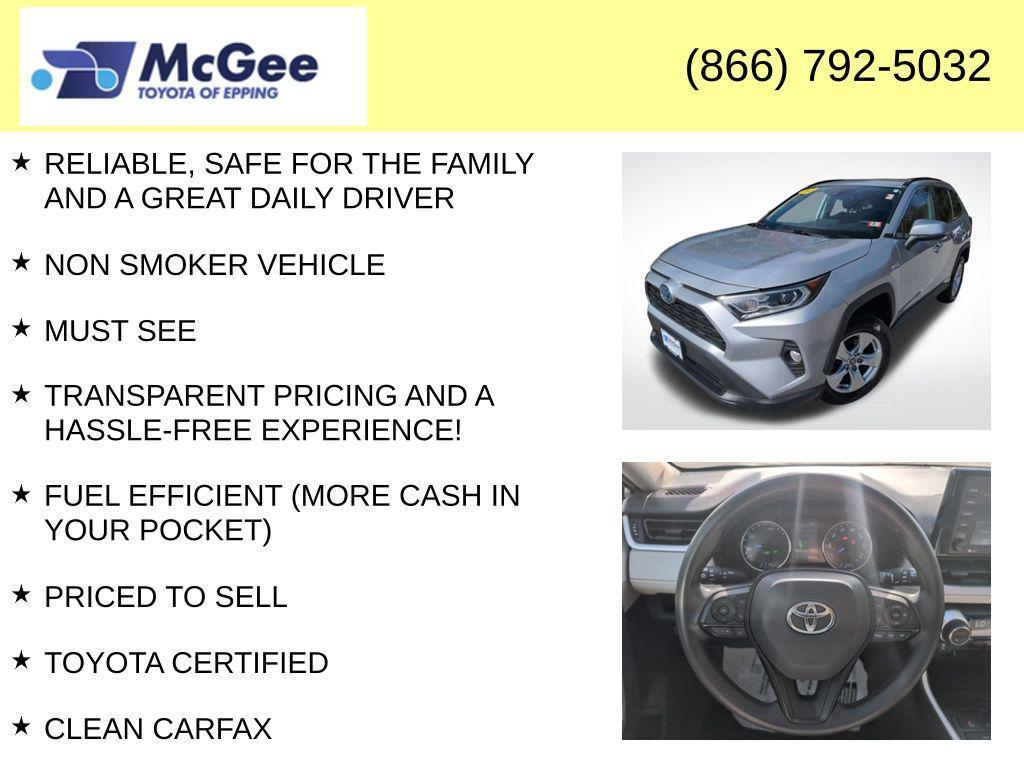 used 2020 Toyota RAV4 Hybrid car, priced at $23,547