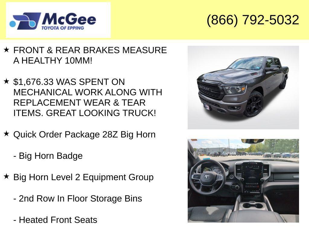 used 2021 Ram 1500 car, priced at $30,900