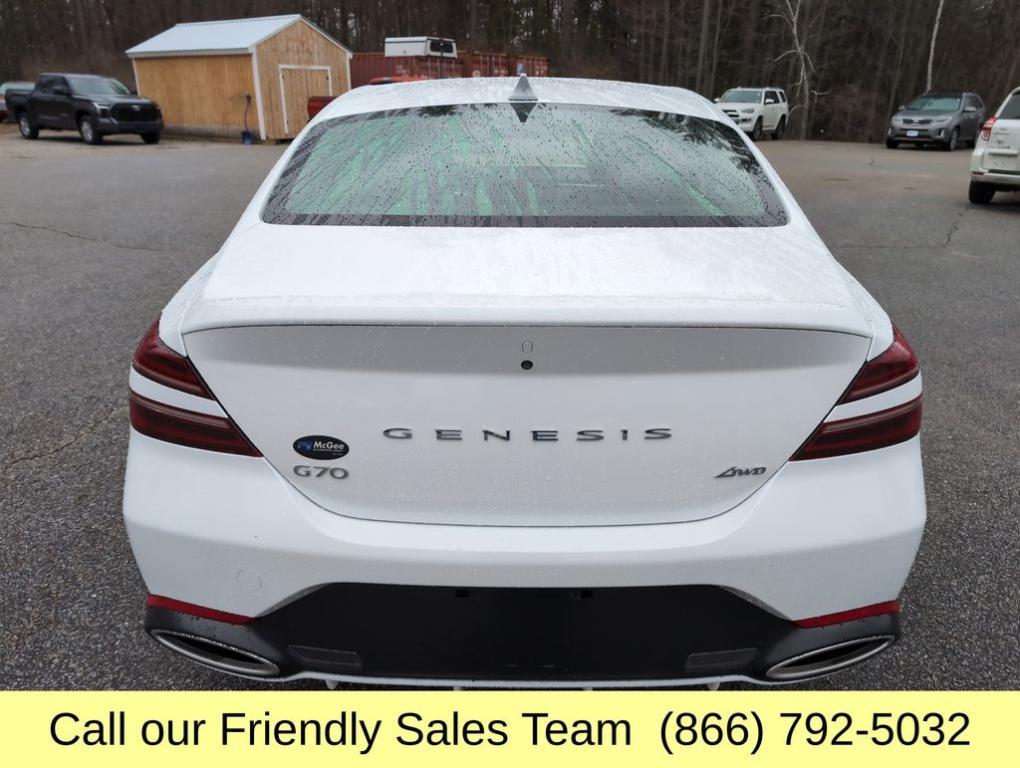 used 2024 Genesis G70 car, priced at $35,541