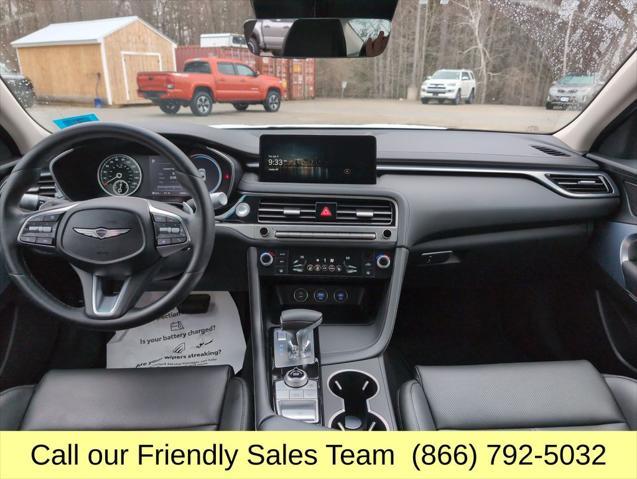 used 2024 Genesis G70 car, priced at $30,912