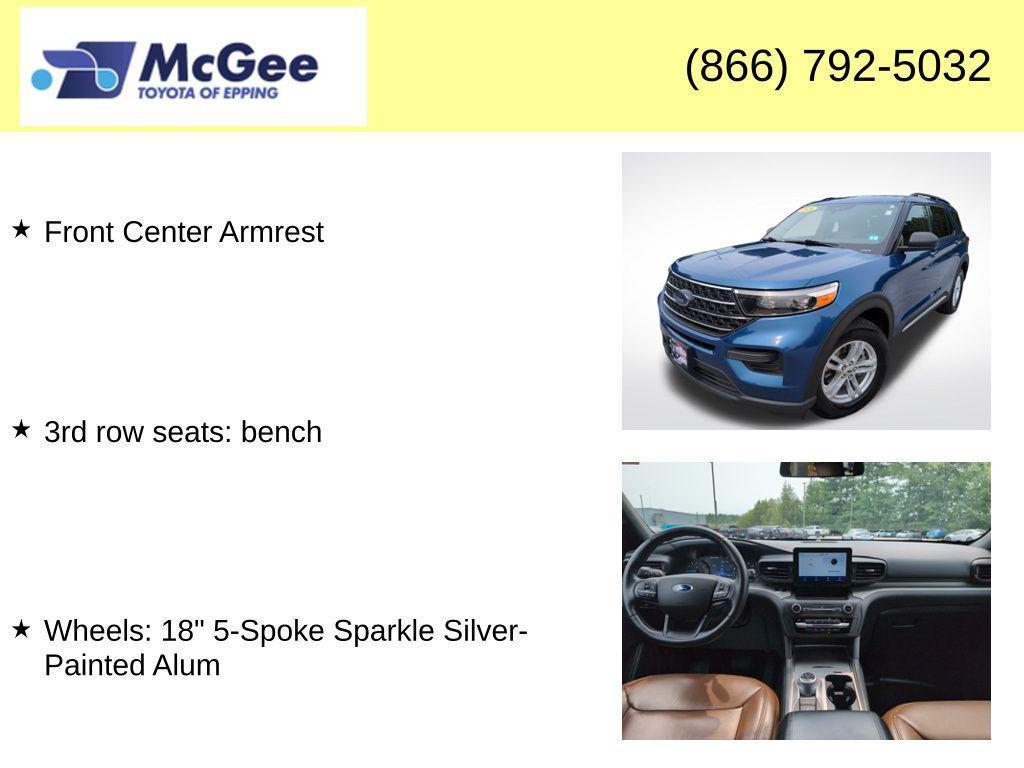 used 2020 Ford Explorer car, priced at $20,998