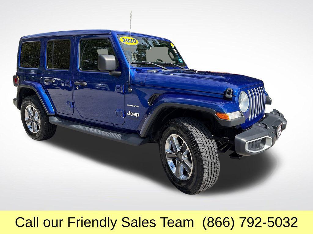 used 2020 Jeep Wrangler Unlimited car, priced at $27,699