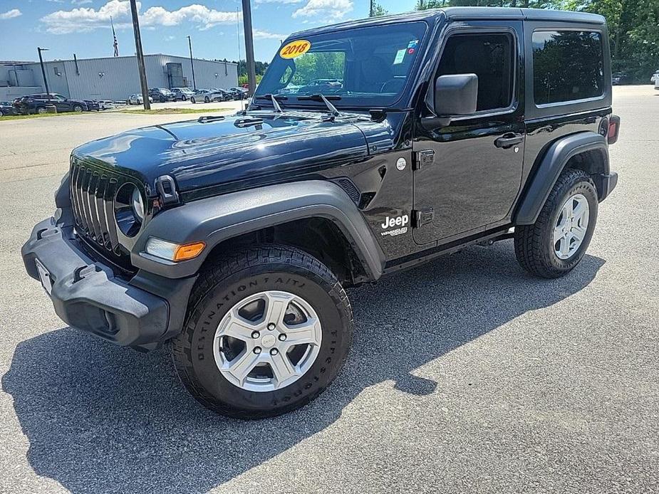 used 2018 Jeep Wrangler car, priced at $25,282