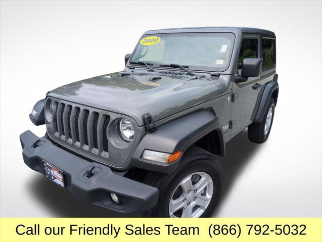 used 2020 Jeep Wrangler car, priced at $24,158