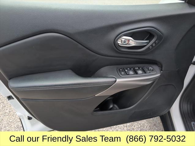 used 2019 Jeep Cherokee car, priced at $18,499