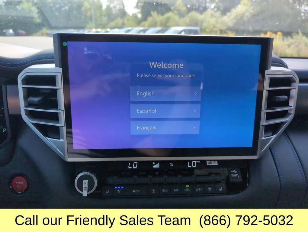 new 2025 Toyota Tundra Hybrid car, priced at $72,825