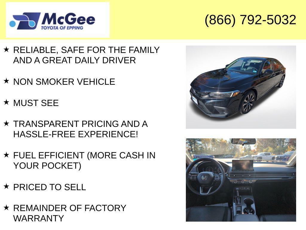 used 2023 Honda Civic car, priced at $24,413