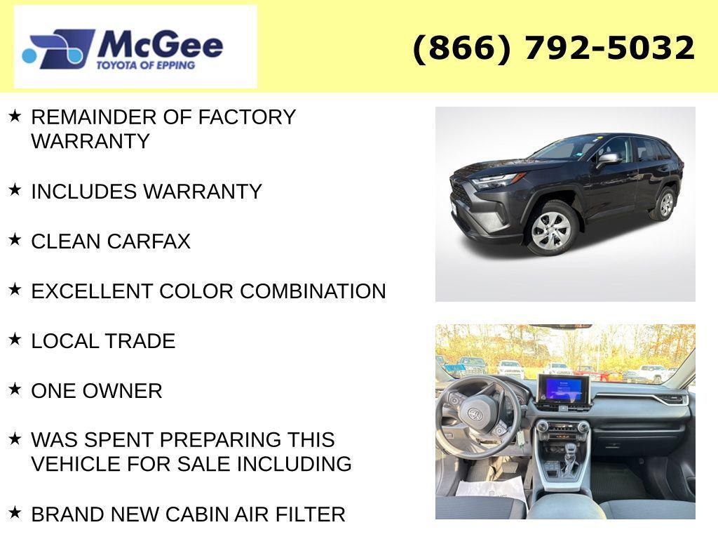 used 2023 Toyota RAV4 car, priced at $27,689
