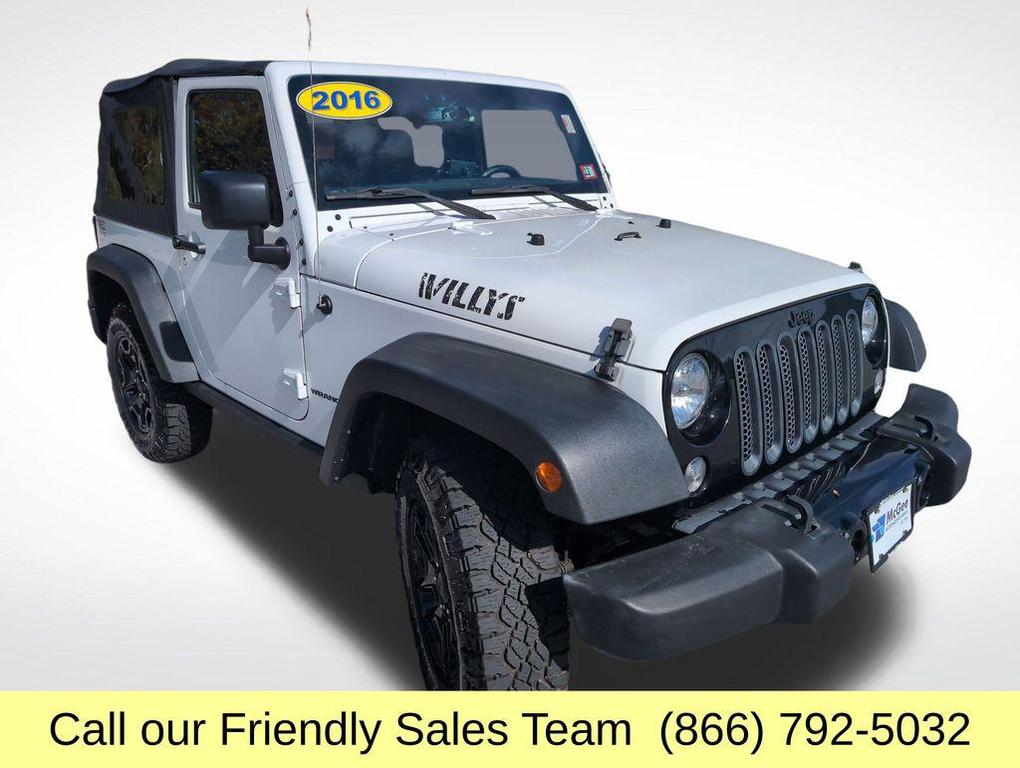 used 2016 Jeep Wrangler car, priced at $15,488
