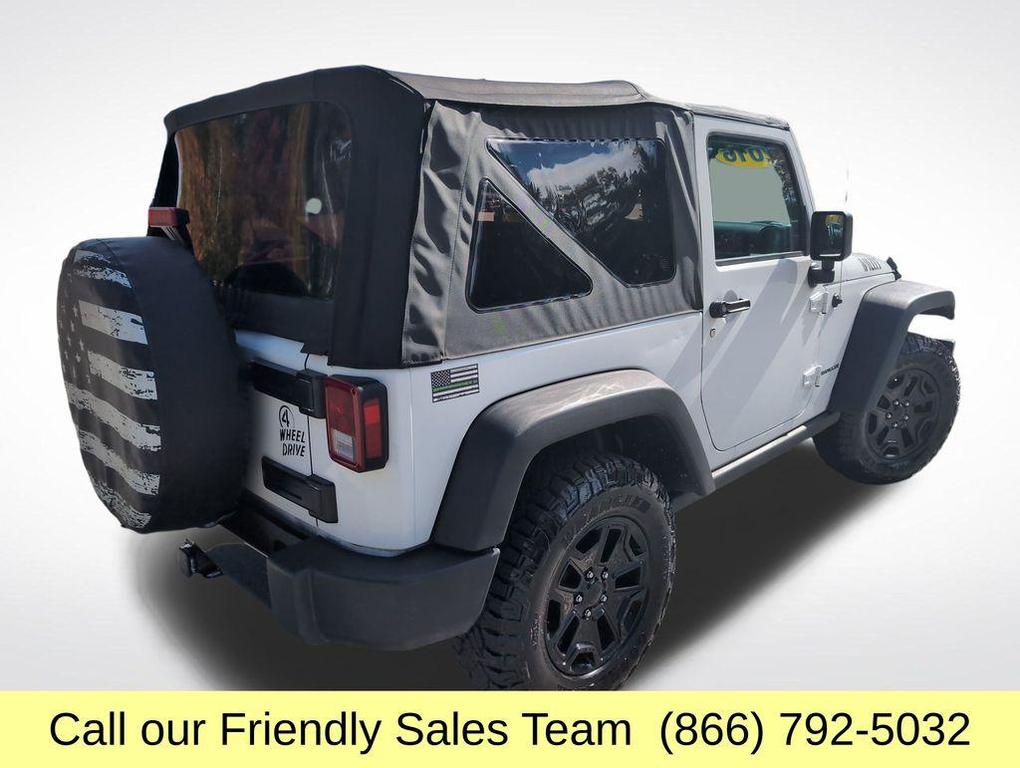 used 2016 Jeep Wrangler car, priced at $15,488