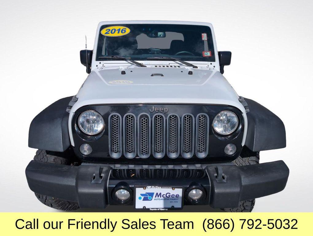 used 2016 Jeep Wrangler car, priced at $15,488