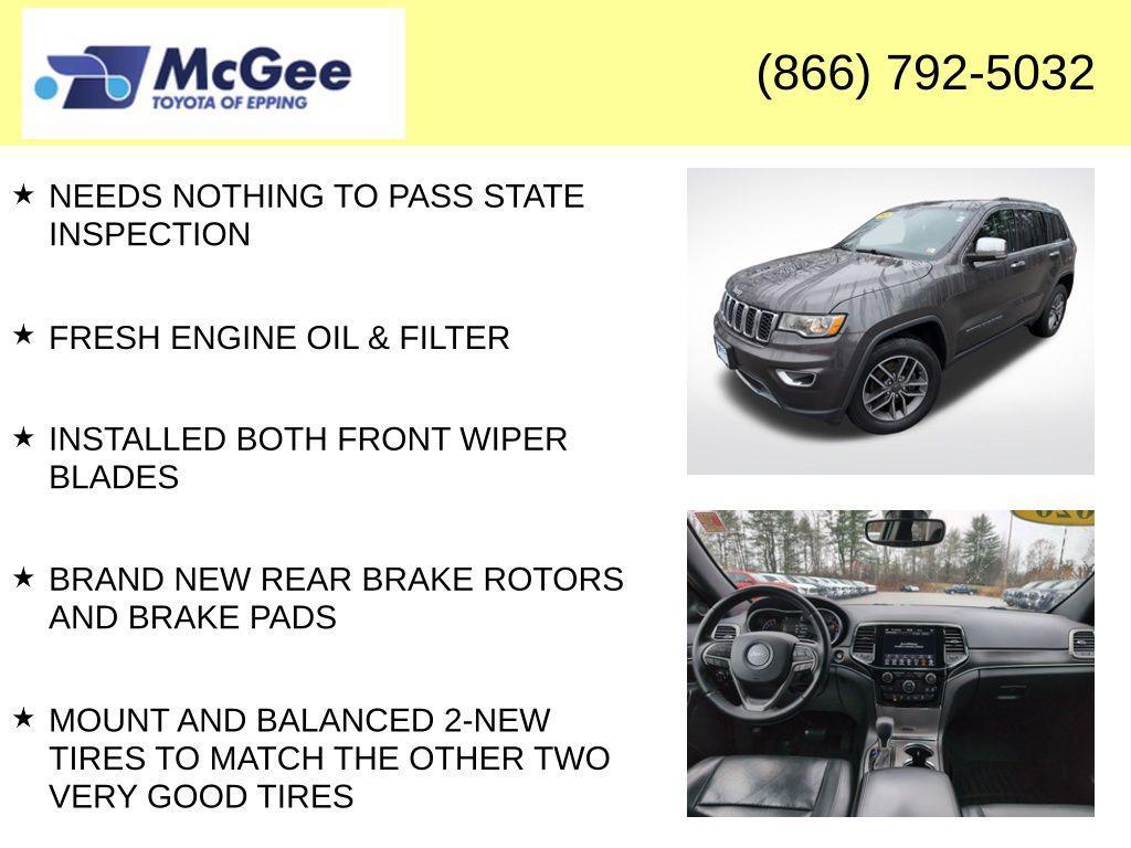 used 2020 Jeep Grand Cherokee car, priced at $17,995