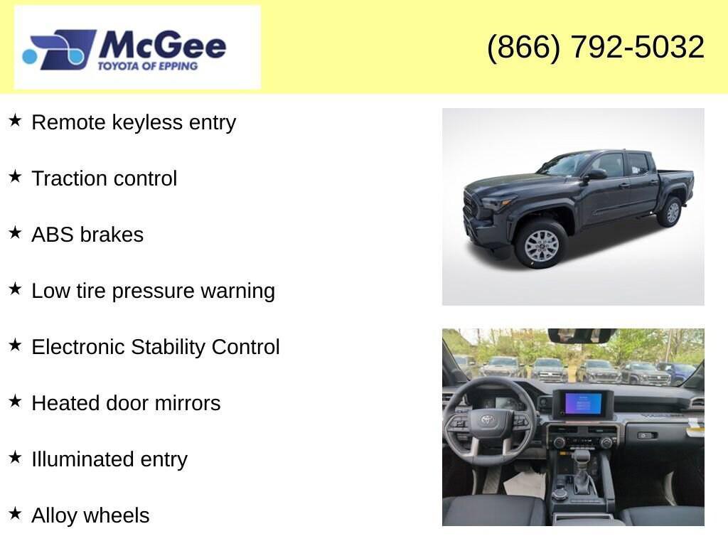 new 2025 Toyota Tacoma car, priced at $44,041