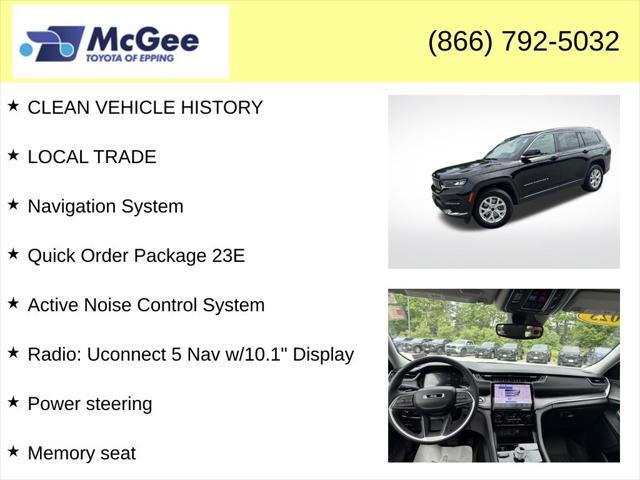 used 2023 Jeep Grand Cherokee L car, priced at $34,999