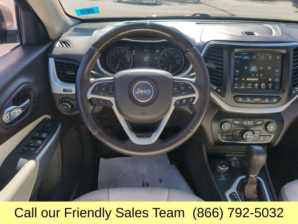 used 2017 Jeep Cherokee car, priced at $10,997