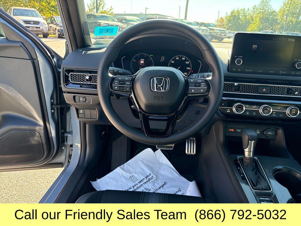 used 2025 Honda Civic Hybrid car, priced at $28,496