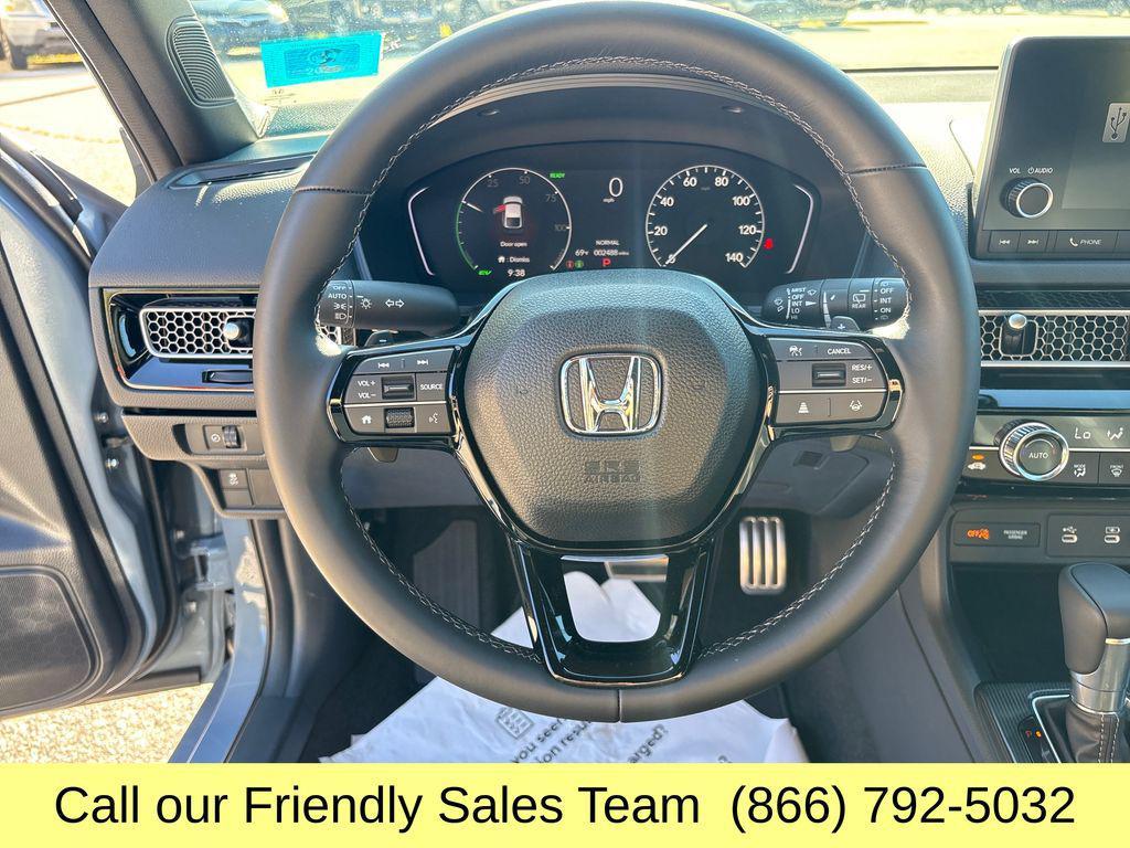 used 2025 Honda Civic Hybrid car, priced at $28,496