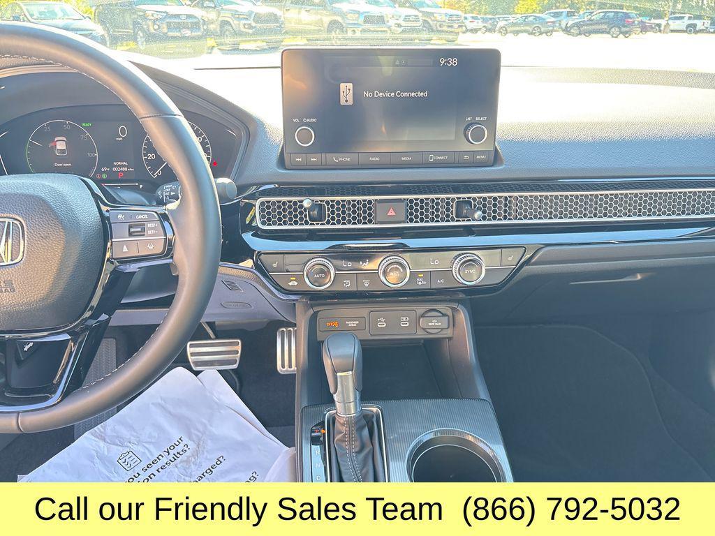 used 2025 Honda Civic Hybrid car, priced at $28,496