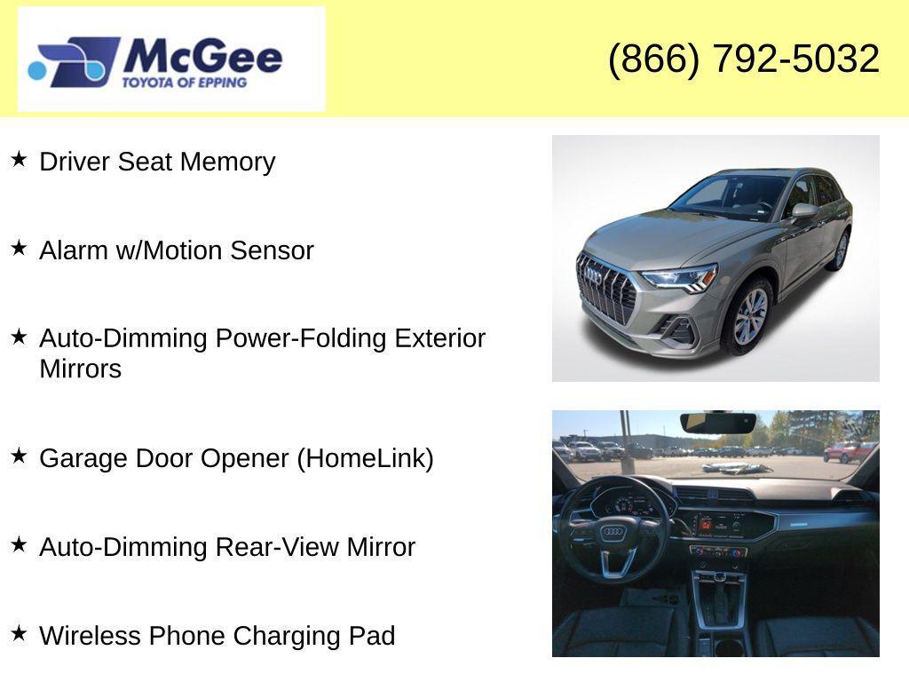 used 2024 Audi Q3 car, priced at $27,992