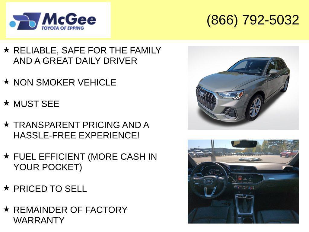 used 2024 Audi Q3 car, priced at $27,992