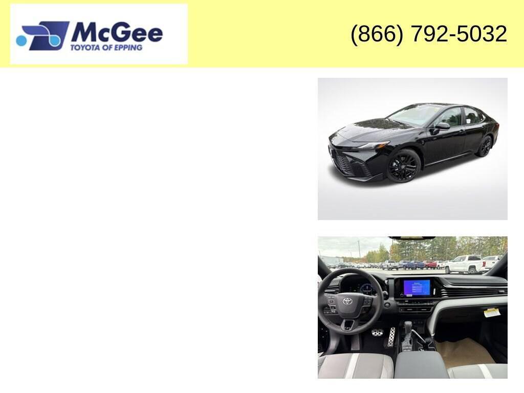 new 2026 Toyota Camry car, priced at $34,604
