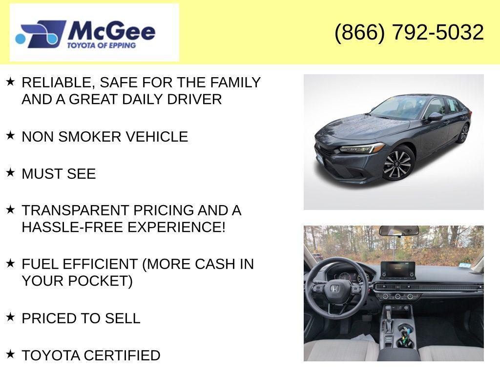 used 2023 Honda Civic car, priced at $23,500