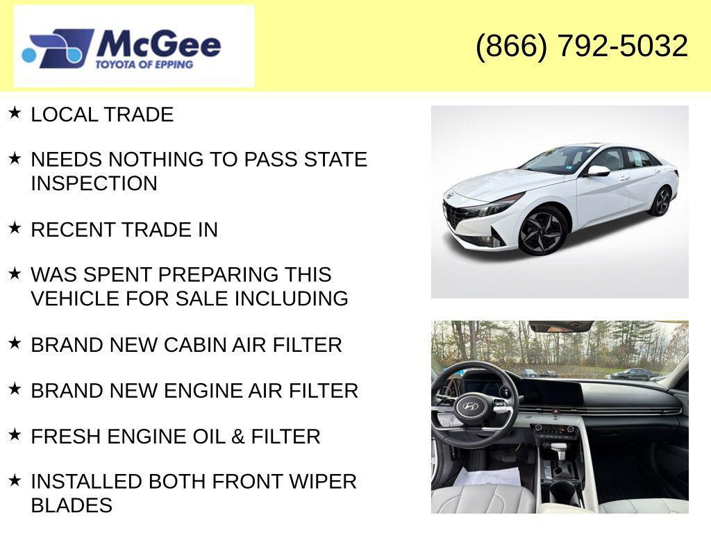 used 2023 Hyundai ELANTRA HEV car, priced at $19,990