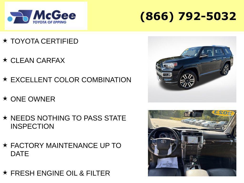 used 2023 Toyota 4Runner car, priced at $49,990