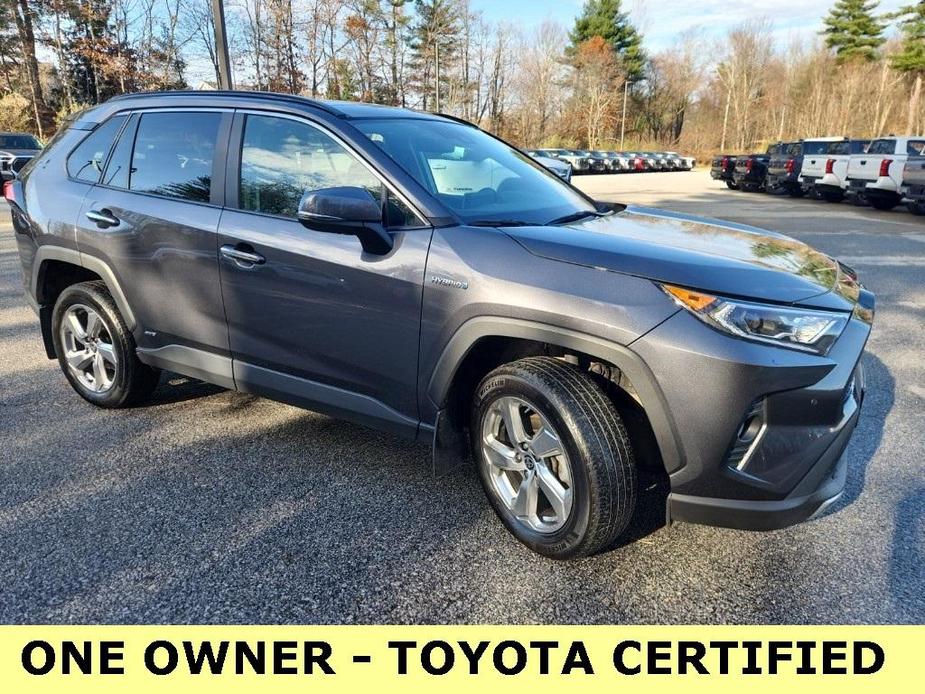 used 2021 Toyota RAV4 Hybrid car, priced at $33,778