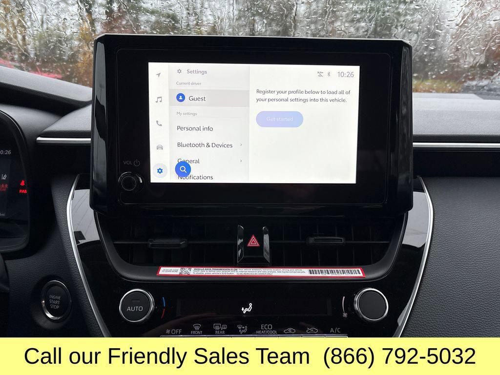 new 2026 Toyota Corolla car, priced at $24,488