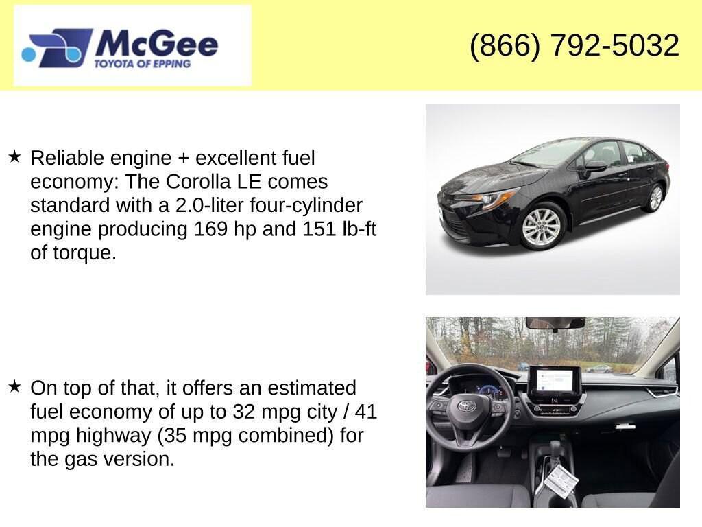 new 2026 Toyota Corolla car, priced at $24,488