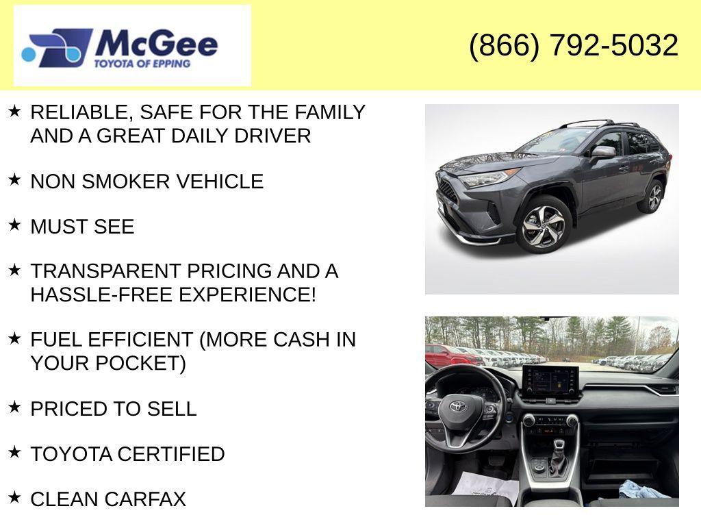 used 2021 Toyota RAV4 Prime car, priced at $25,509