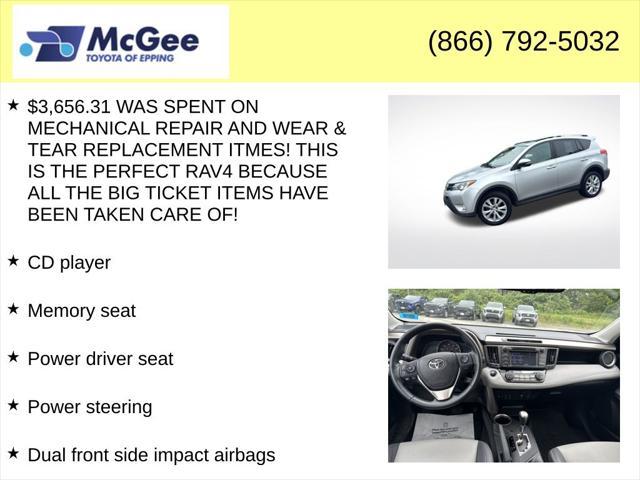 used 2015 Toyota RAV4 car, priced at $15,188