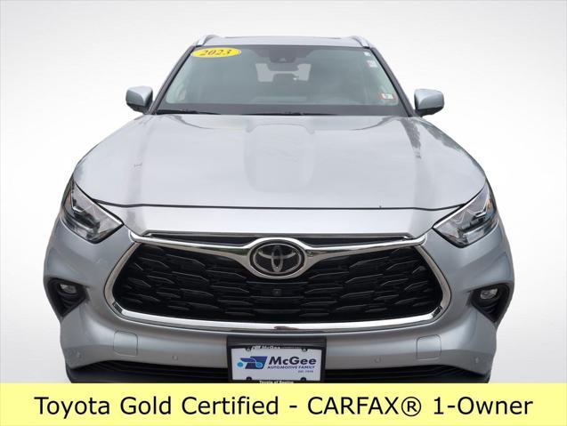 used 2023 Toyota Highlander car, priced at $41,999