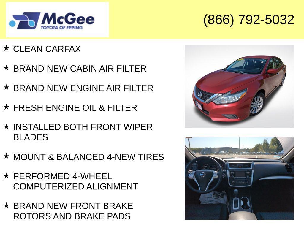 used 2016 Nissan Altima car, priced at $7,348