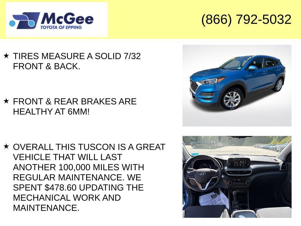 used 2021 Hyundai Tucson car, priced at $10,726