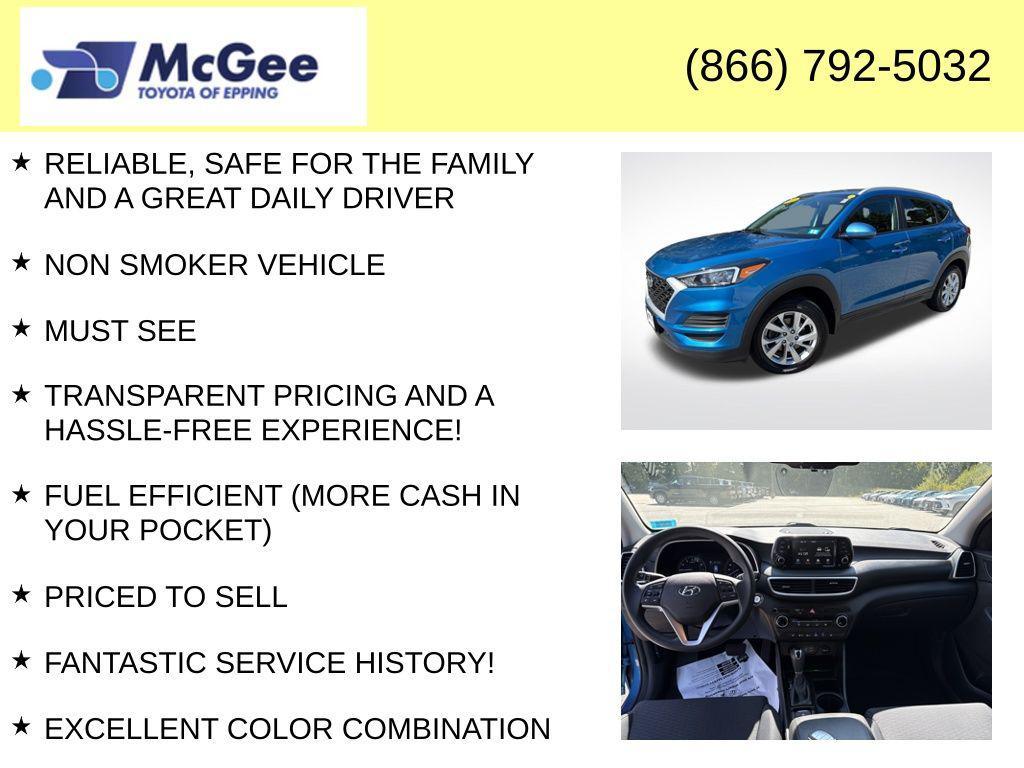 used 2021 Hyundai Tucson car, priced at $10,726