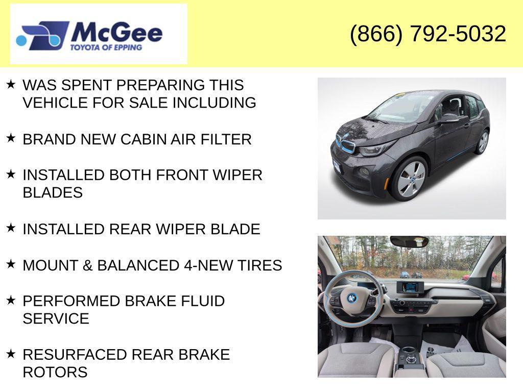 used 2015 BMW i3 car, priced at $8,675