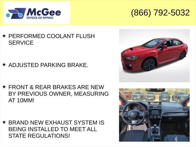 used 2016 Subaru WRX car, priced at $12,777