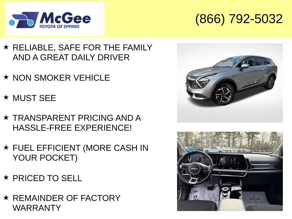 used 2023 Kia Sportage Hybrid car, priced at $25,739