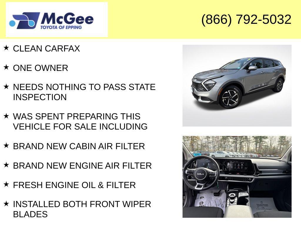 used 2023 Kia Sportage Hybrid car, priced at $25,739
